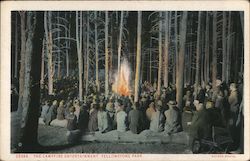 The Campfire Entertainment, Yellowstone Park Postcard