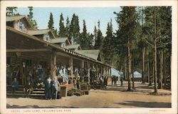 Lake Camp Postcard