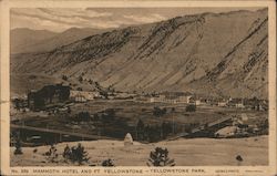 Mammoth Hotel and Ft. Yellowstone, Yellowstone Park Postcard