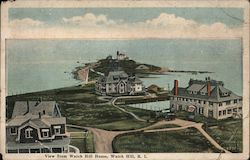 View from Watch Hill House Postcard