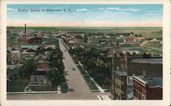 Western Section Watertown, SD Postcard Postcard Postcard