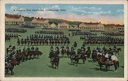 A Scene at Fort Oglethorpe Postcard