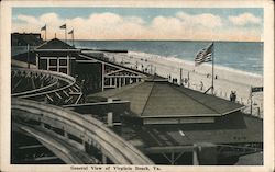 General View Virginia Beach, VA Postcard Postcard 