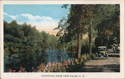 Greetings from New Paltz, N.Y. New York Postcard Postcard Postcard