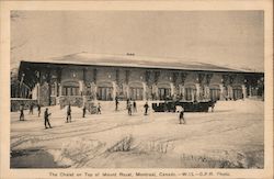 The Chalet on Top of Mount Royal Montreal, Canada Misc. Canada Postcard Postcard Postcard