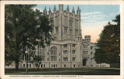 Thompson Memorial Library, Vassar College Poughkeepsie, NY Postcard Postcard Postcard