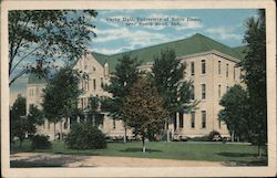 Corby Hall, University of Notre Dame Postcard