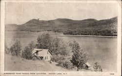 Crotched Pond Range From Gavittes Postcard