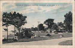 Grounds of Geneva-By-the-River, THousand Island Park Thousand Islands, NY Postcard Postcard Postcard