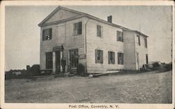 Post Office Building Coventry, NY Postcard Postcard Postcard