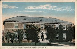 Chemistry Building, Rutgers College Postcard