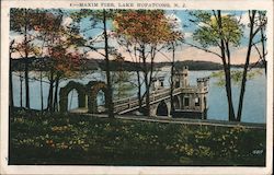 Maxim Pier Lake Hopatcong, NJ Postcard Postcard Postcard