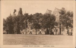 Campus, Trinity College Hartford, CT Postcard Postcard Postcard