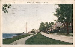 Beach Ave. Postcard