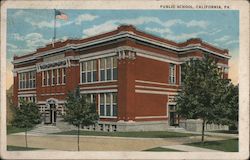 Public School Postcard