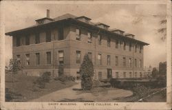 Diary Building Postcard