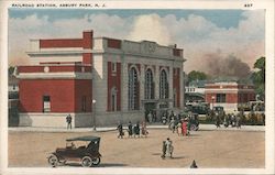 Railroad Station Postcard