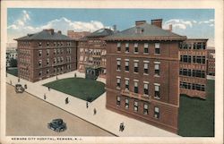 Newark City Hospital Postcard