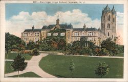Barringer High School Newark, NJ Postcard Postcard Postcard