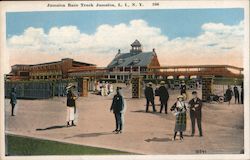 Jamaica Race Track New York Postcard Postcard Postcard