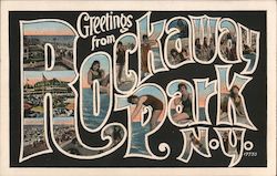 Greetings from Rockaway Park, N.Y. New York Postcard Postcard Postcard