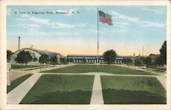 A View of Edgerton Park Postcard