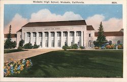 Modesto High School Postcard