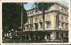 Hotel Central, Cathedral Plaza Postcard