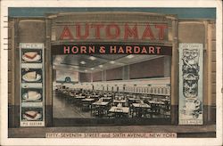 Fifty-Seventh Street and Sixth Avenue Postcard