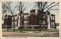 Grade School Newton, KS Postcard Postcard Postcard