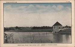 Pymatuning Dam Postcard