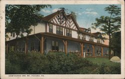 Hawthorne Inn Mount Pocono, PA Postcard Postcard Postcard