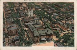 Bird's Eye View, Savannah Postcard