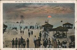 Why They Call this Sunset Beach Postcard