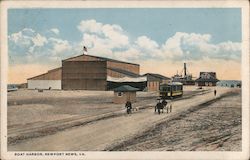 Boat Harbor Newport News, VA Postcard Postcard Postcard