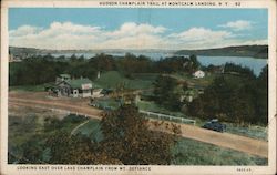 Hudson Champlain trail, Montcalm Landing Ticonderoga, NY Postcard Postcard Postcard