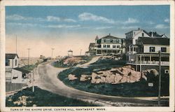 Turn of the Shore Srive, Centre Hill Postcard