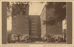 Park-Wilshire Hotel Apartments Postcard