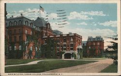 Main Building, Vassar College Postcard