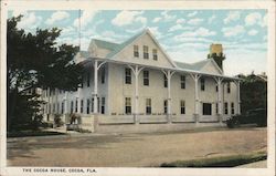 The Cocoa House Florida Postcard Postcard Postcard