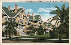 South View of Belleview Hotel, Near Clearwater Postcard