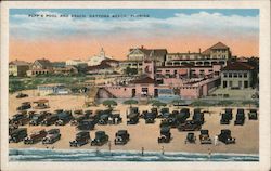 Pepp's Pool and Beach Postcard