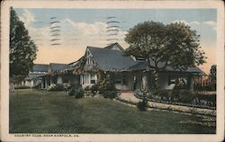 Country Club Postcard