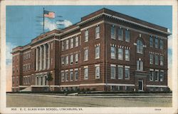 E.C. Glass High School Postcard