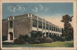 Senior High School Postcard