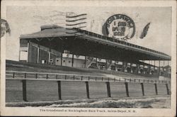 The Grandstand at Rockingham Race Track Postcard