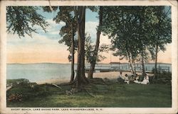 Short Beach, Lake Shore Park Postcard
