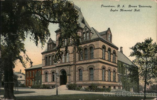 Brown University, Sayles Memorial Hall Providence Rhode Island