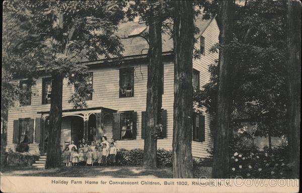 Holiday Farm Home for Convalescent Children Rhinecliff New York