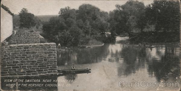 View of the Swatara Creek Hershey Pennsylvania